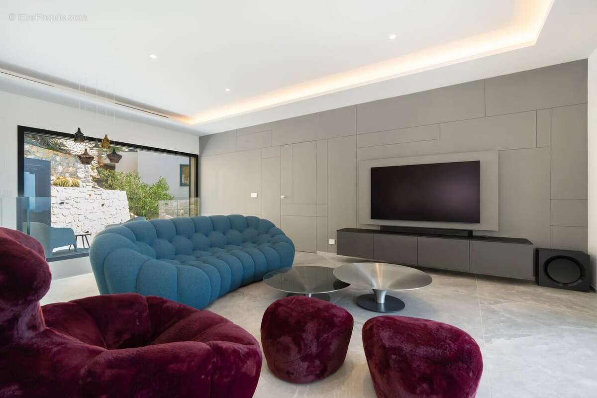 Villa contemporaine à vendre Eze vue mer piscine Monaco - photo 8