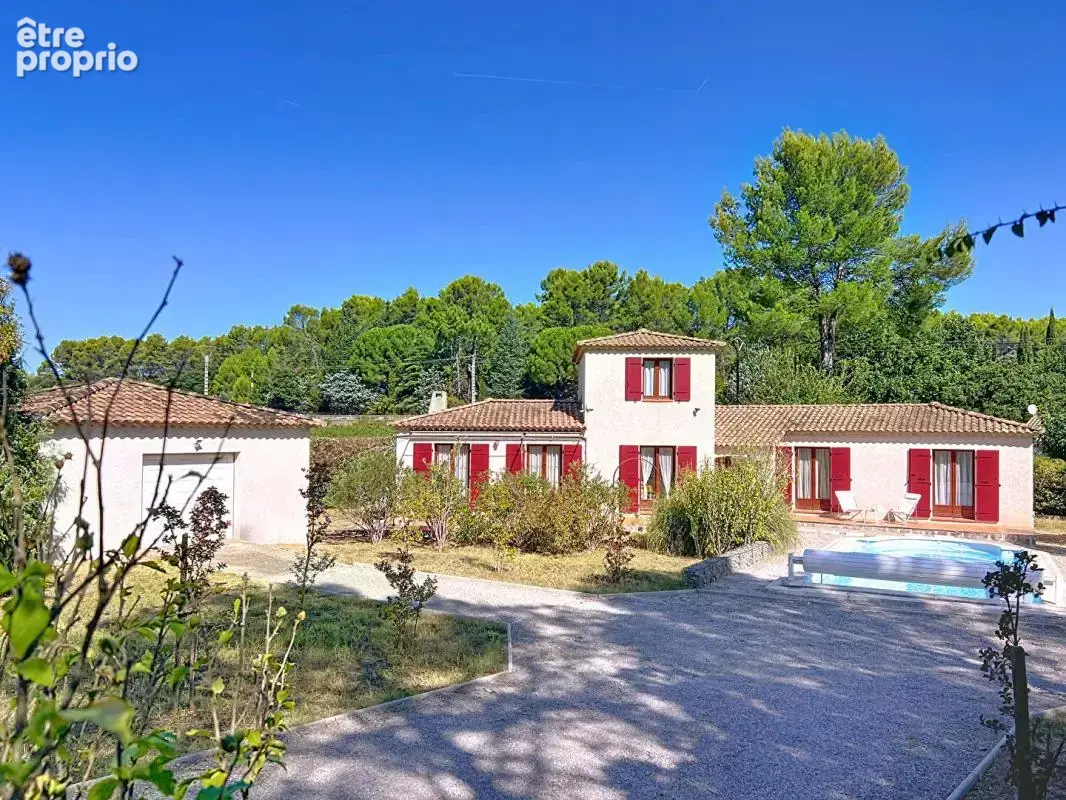 Au Thoronet Villa 5 pièce(s) de 114 m2, 3 chambres, terrain de 1500m², garage, piscine - photo 2