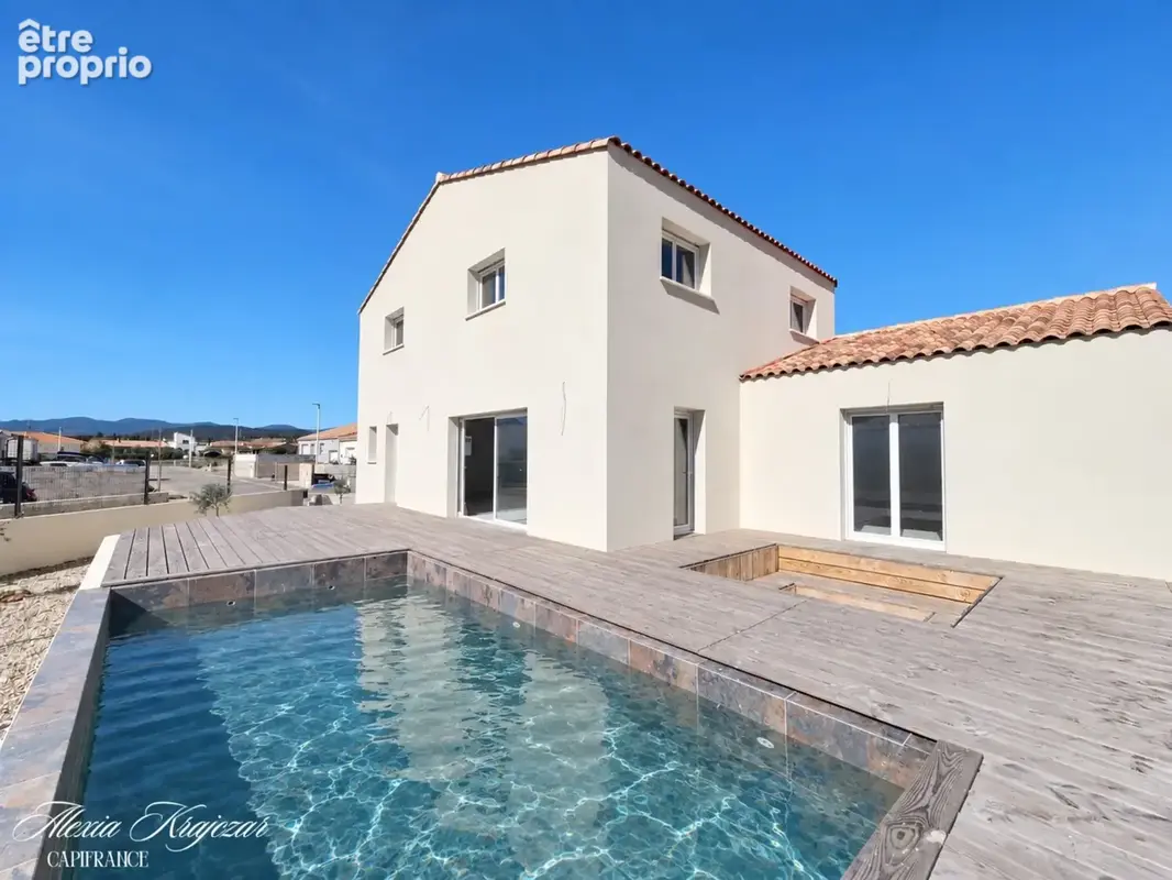 A VENDRE - Maison - 156m² - T6 - 4 chambres - Garage - Terrasse, jardin et piscine - CESSENON-SUR-ORB (34) - photo 19