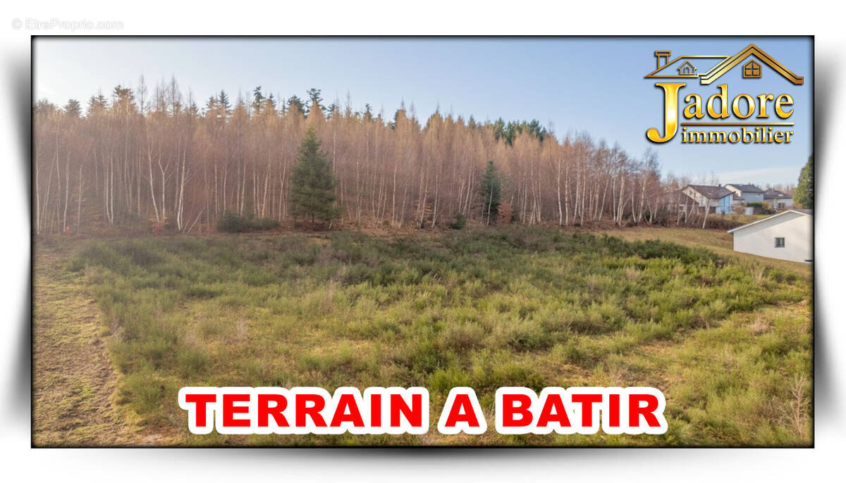 Terrain à SAULCY-SUR-MEURTHE