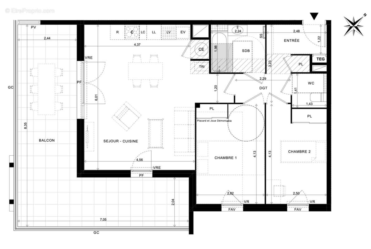 Appartement à TOULON
