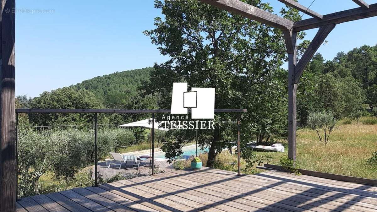 Sud Ardèche : 07460 - BANNE : Maison en bois inspirée de l'h - photo 21