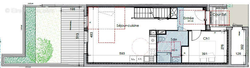 Appartement à LA TURBALLE