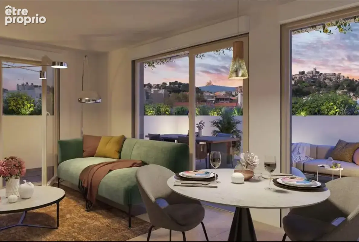 Appartement 2 pièces 49 m² à vendre à Cagnes-Sur-Mer (06800) - photo 2