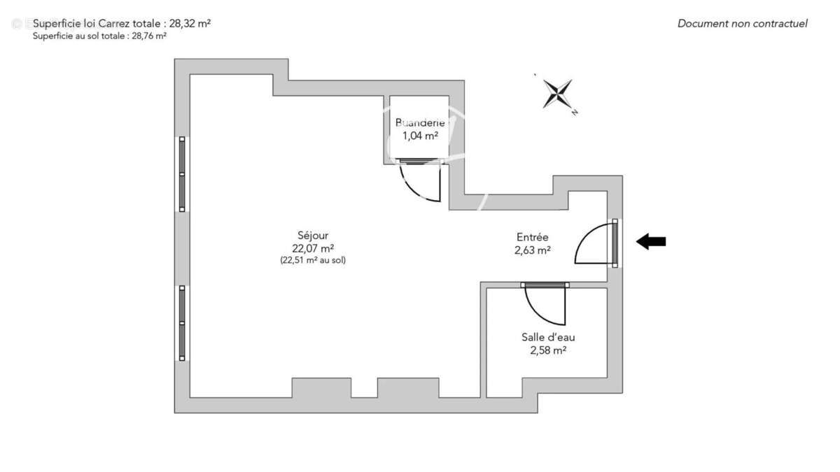 Appartement à PARIS-3E