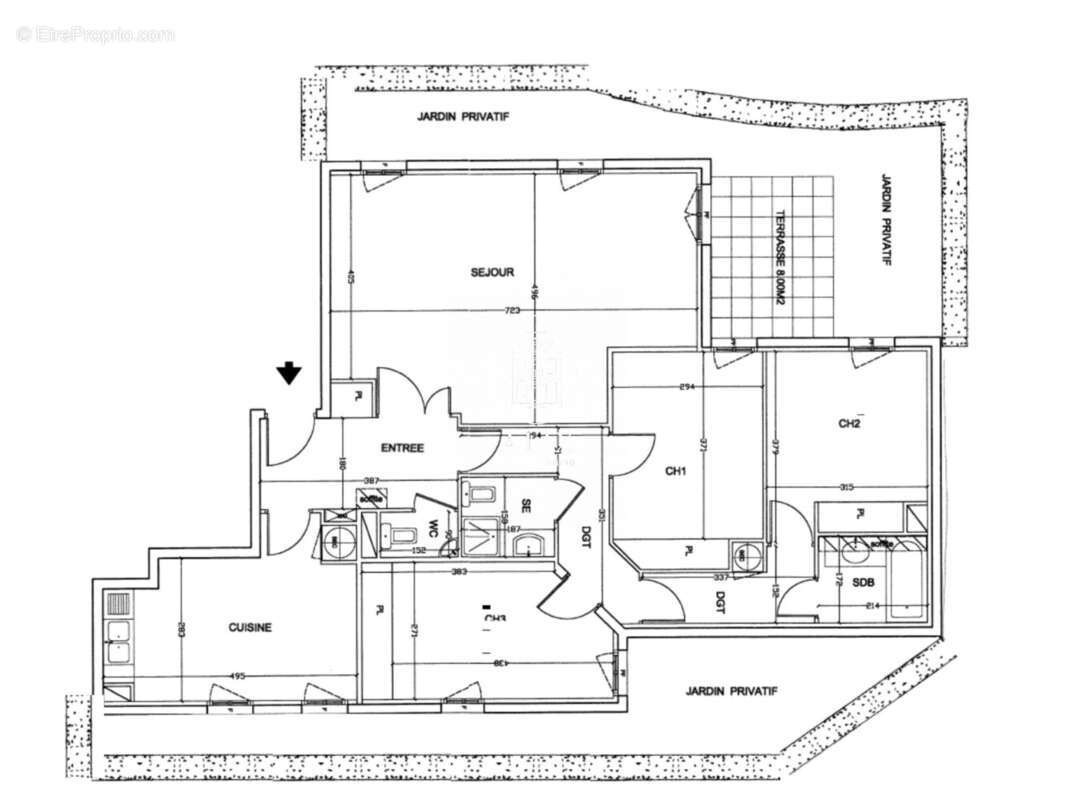 Appartement à RUEIL-MALMAISON