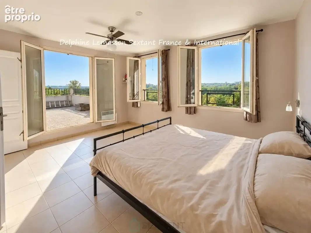 Villa avec piscine et vue panoramique sur la campagne, 5km d'Eymet - photo 16