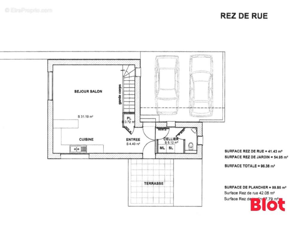 Maison à SAINT-GERMAIN-SUR-ILLE