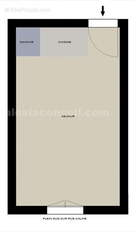 bena8-geor-plan - Appartement à PARIS-14E