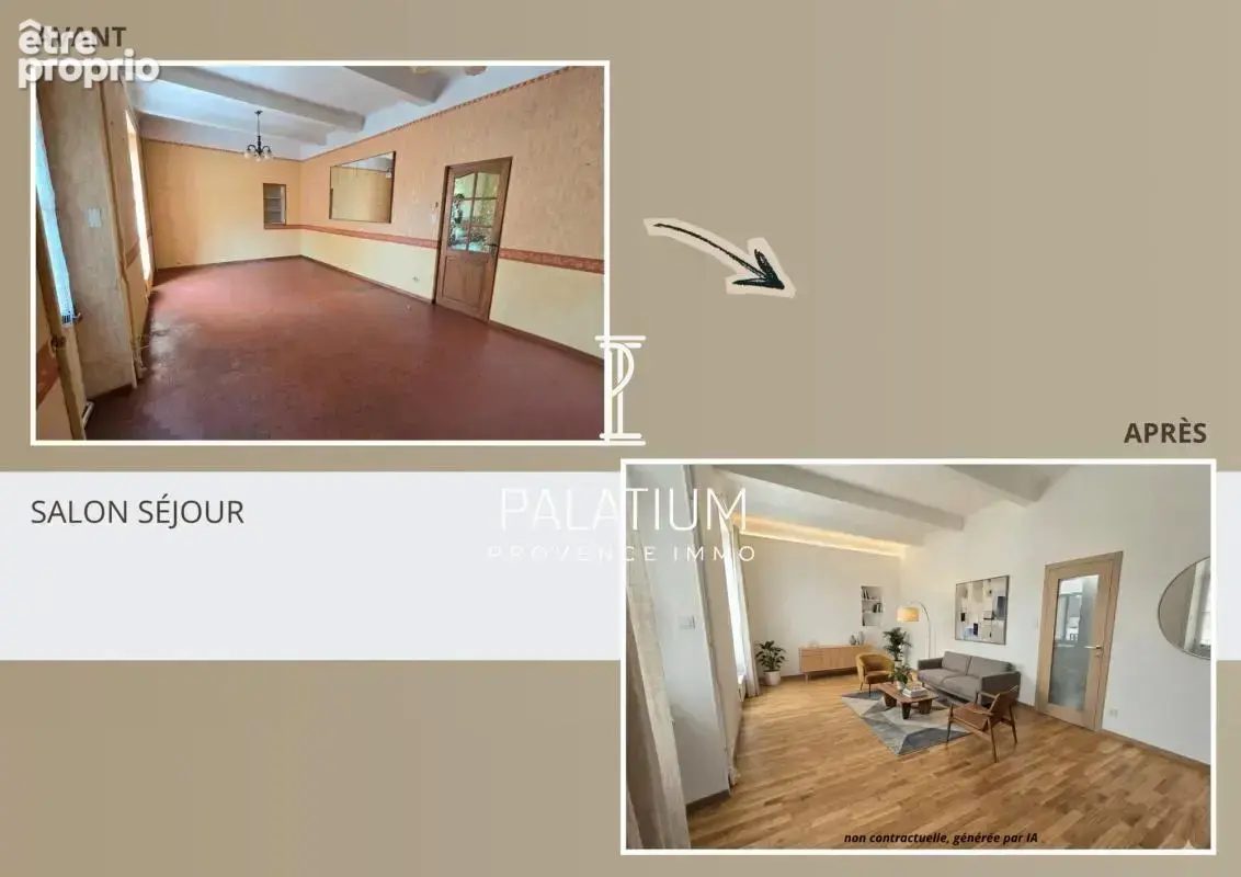FORCALQUIER – Maison de Ville de 76 m² à Rénover avec Jardin, Dépendance et Garage Sécurisé - photo 4