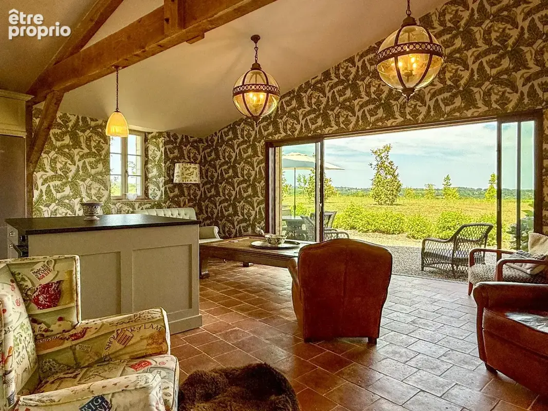 Idylle rurale, somptueuse maison en pierre sur 1,8 hectares de terrain - photo 8