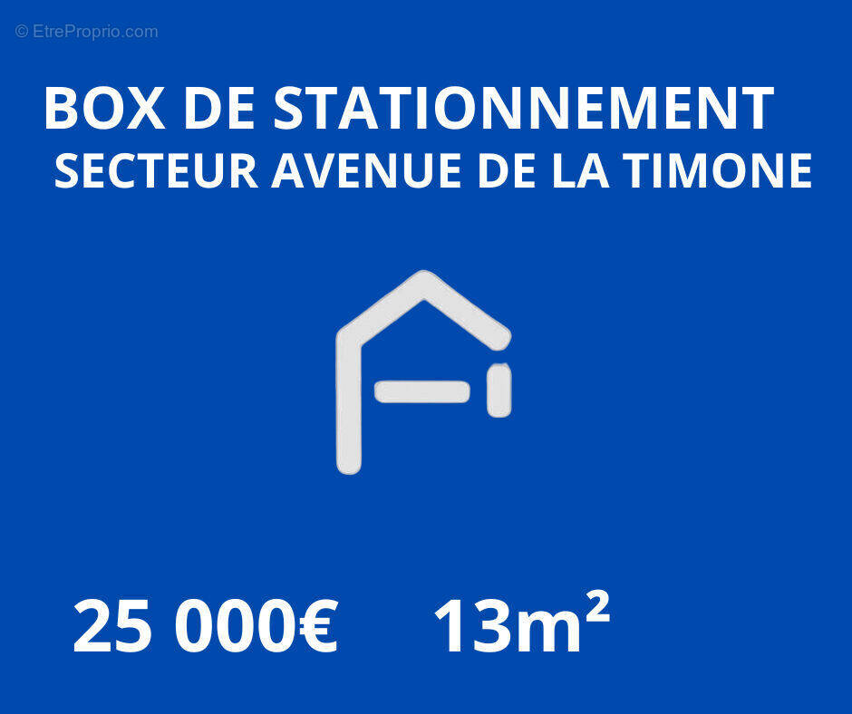 Parking à MARSEILLE-10E