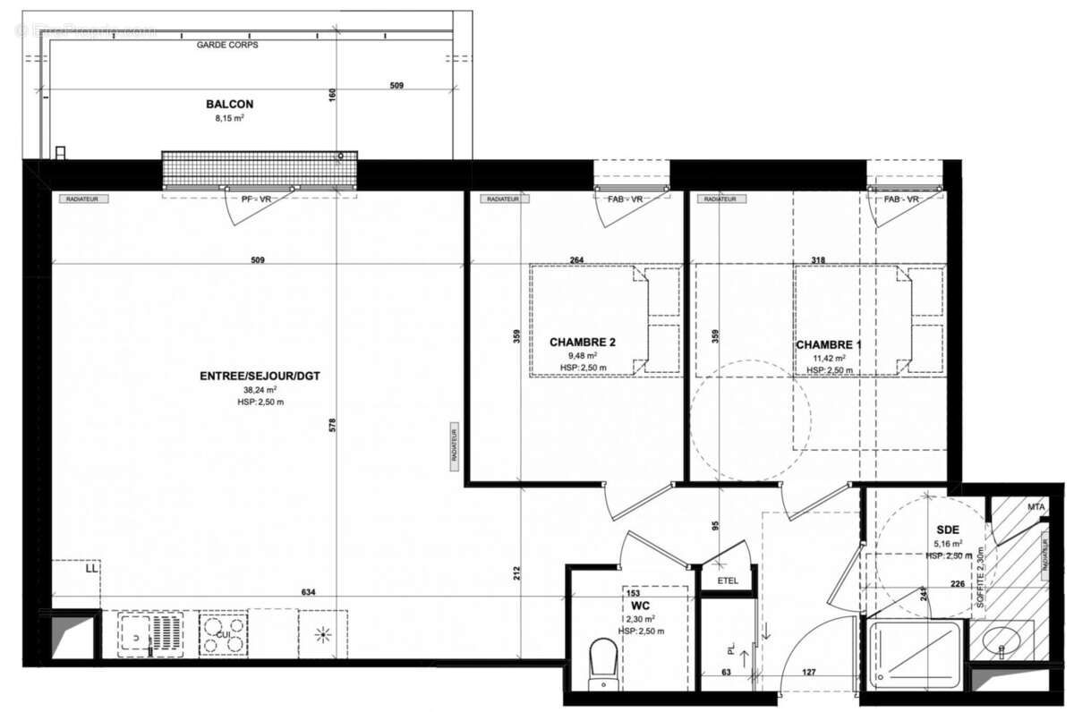 Appartement à PORDIC