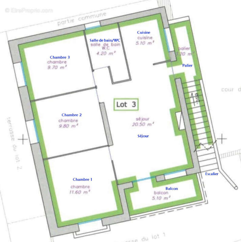 Appartement à MARSEILLE-16E