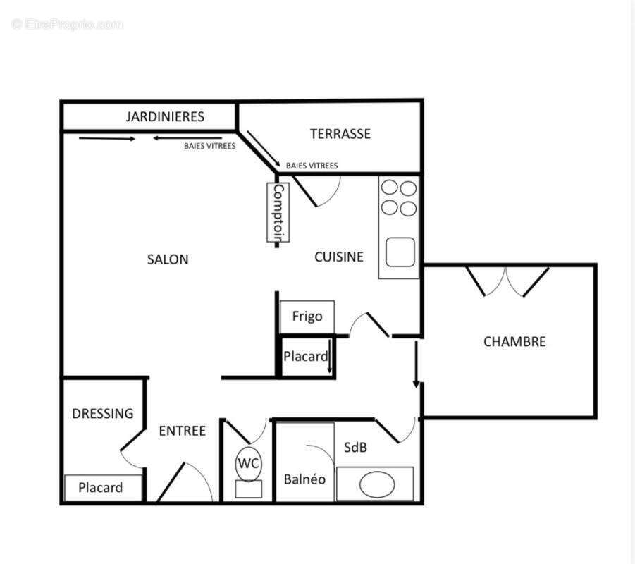 Appartement à BORDEAUX