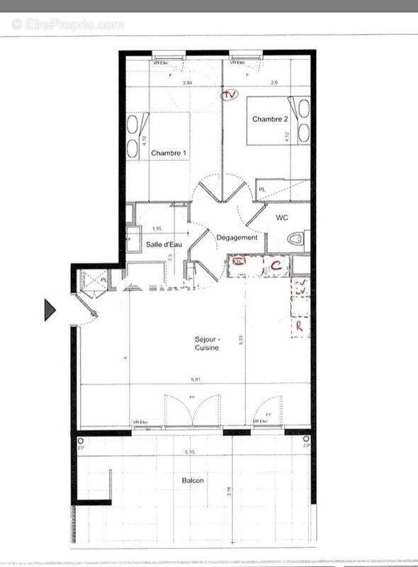 Appartement à SAINT-JEAN-DE-VEDAS