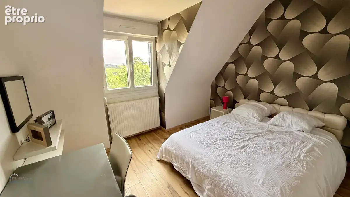 Maison néo-bretonne - 153 m2 - jardin paysagé - Lanildut, aperçu mer - photo 12