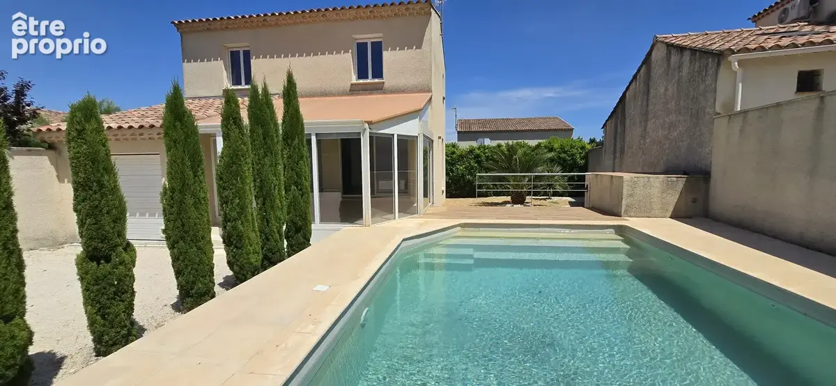 Colline impasse au calme villa  t4/5 sh 102 m2 3 ch veranda alu terrain 350 m2 piscine 7 x 4 m - photo 17
