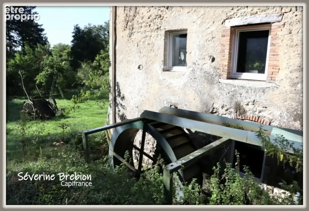  Maison rénovée en pierre de 166 m², 4 chambres, vaste séjour, dépendance, assainissement OK, avec ancien moulin et terrain de 1 - photo 39