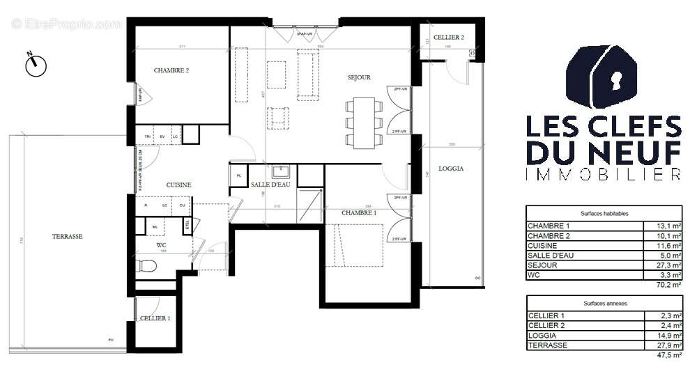 Appartement à TOULOUSE