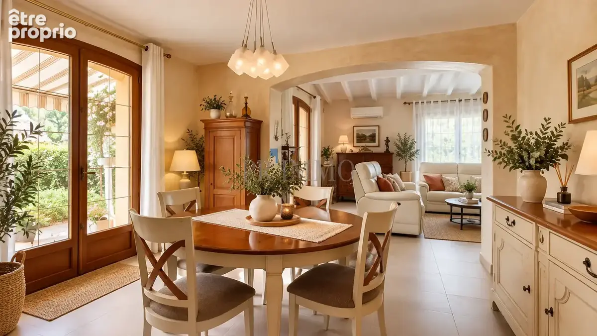 EXCLUSIVITÉ   BOULOURIS   Maison au calme, 3 chambres, jardin 615 m2 et grand sous-sol - photo 4
