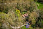 VUE AERIENNE DU MOULIN ET CHEMIN D ACCES - Maison à HABAS