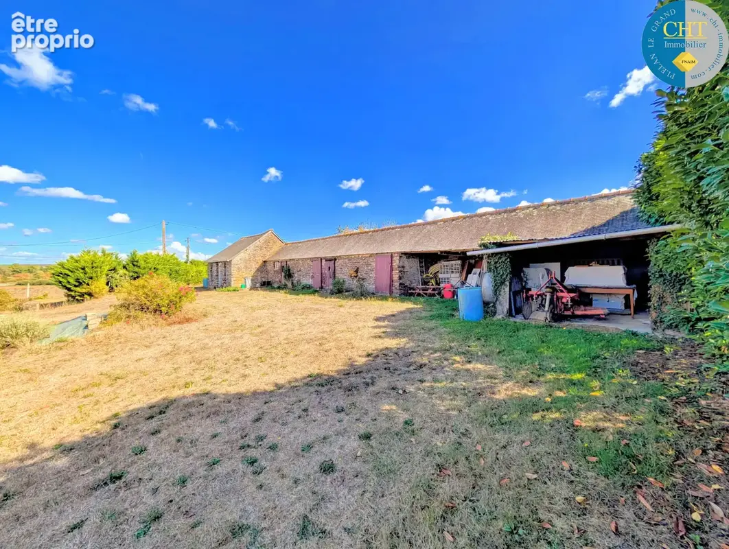 Ancien corps de ferme en pierres renove avec studio et dépendances à concoret (56430) avec cht immobilier - photo 48