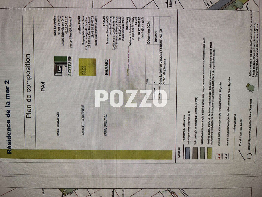 Terrain à SAINT-PAIR-SUR-MER