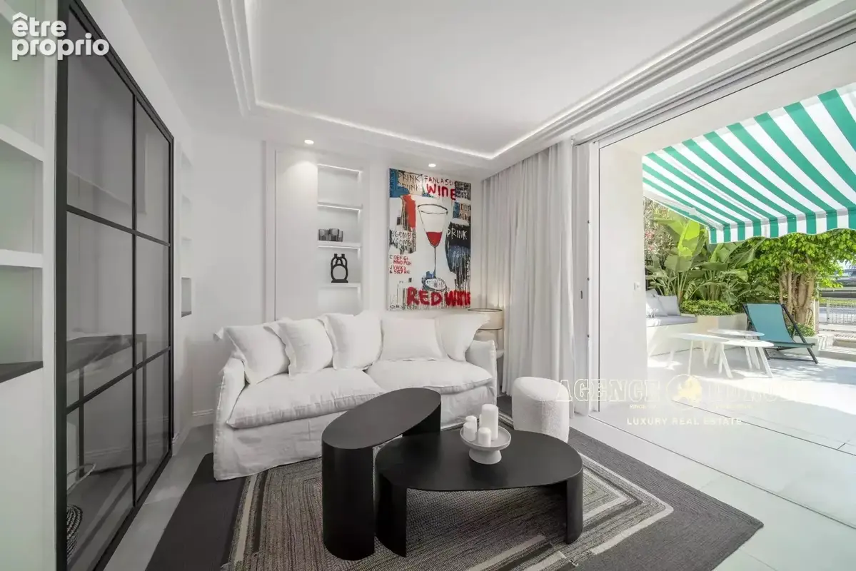 Cannes la croisette - appartement rénové - photo 2