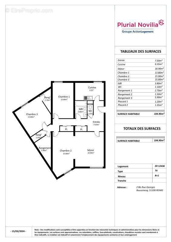 Appartement à REIMS