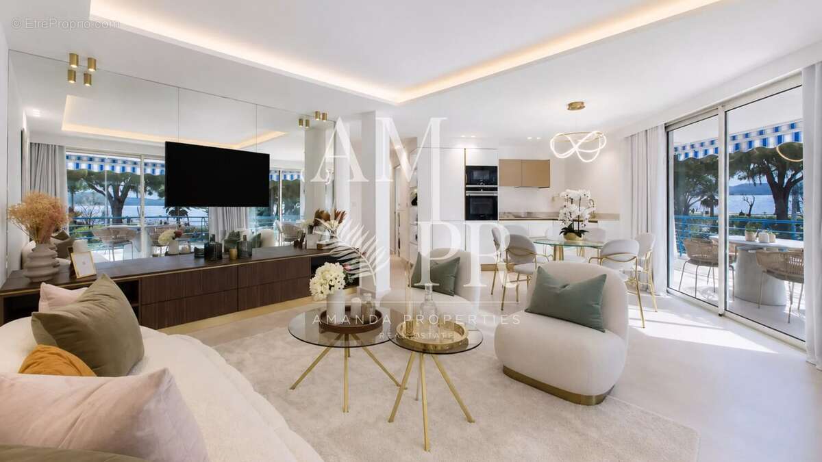 BAISSE DE PRIX - Exclusivité  – Cannes Croisette – Appartement 3 pièces de 80 m² – Vue  Mer - photo 2