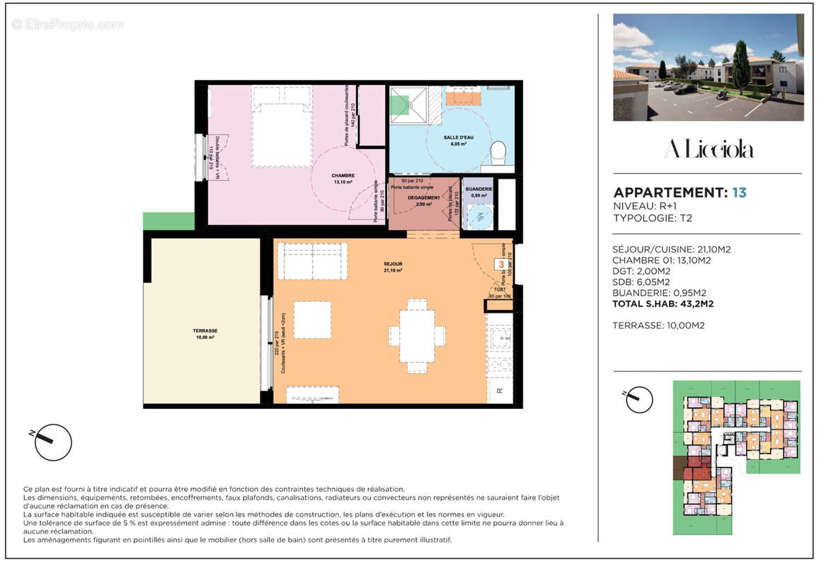 Appartement à SORBO-OCAGNANO