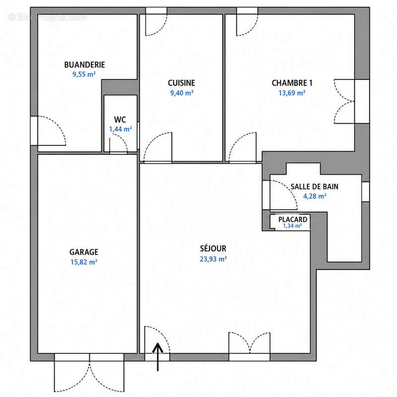 Appartement à MARSEILLE-13E