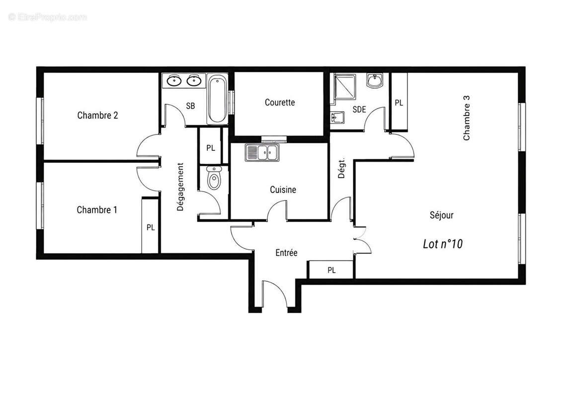 Appartement 95m² à courbevoie - photo 3
