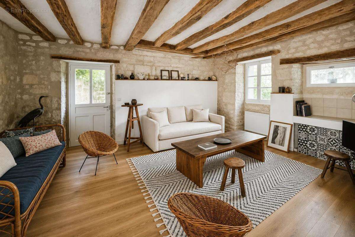 Maison XVIIe, 150 m² et jardin à Rigny-Ussé - photo 8