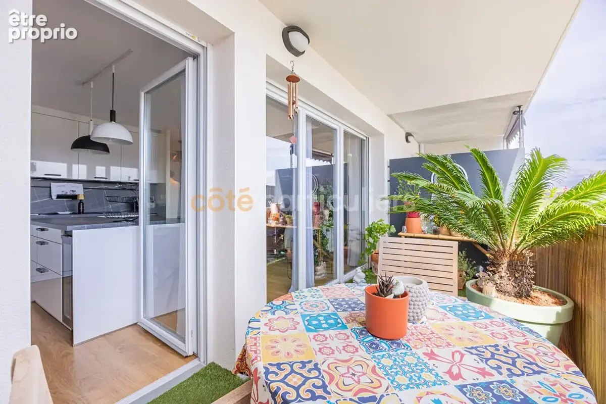 Saint-nazaire -- appartement t2 -- 64m2 -- 1 chambre -- 2 chambres possibles -- balcon -- 2 places de parking -- secteur prisé - - photo 2