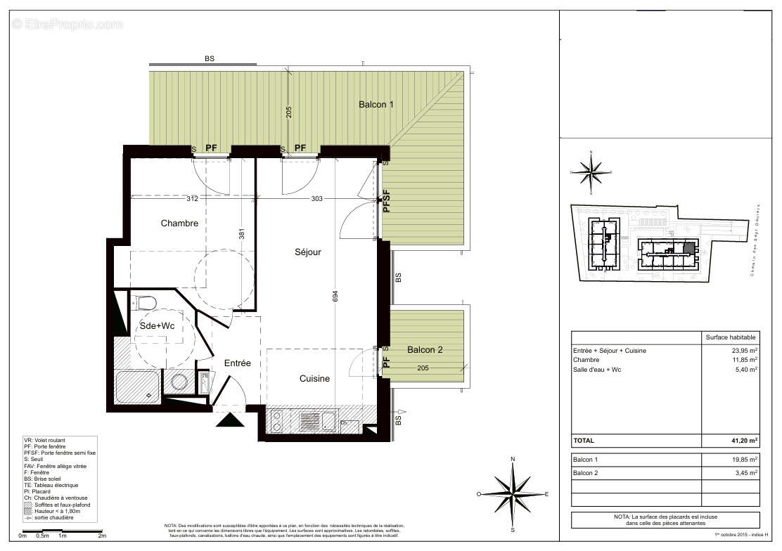 Appartement à TOULOUSE
