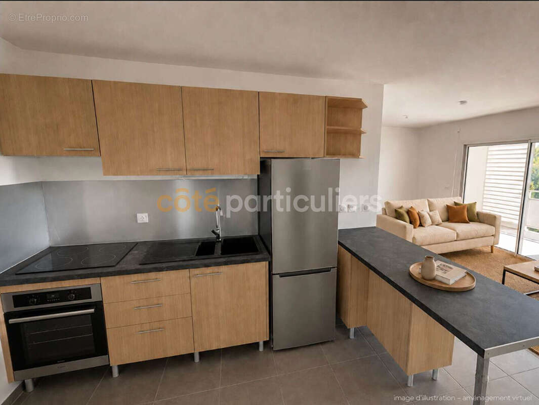 Appartement neuf T3 Sainte Anne 57.60 m2 - photo 8