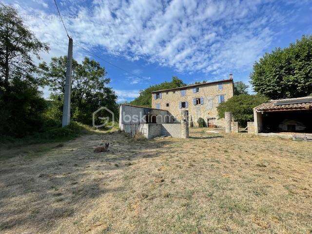 Montlaux-ferme de 145m² environ, 4 chambres, hangar de 80m², plus de 15 hectares de terrain - photo 2
