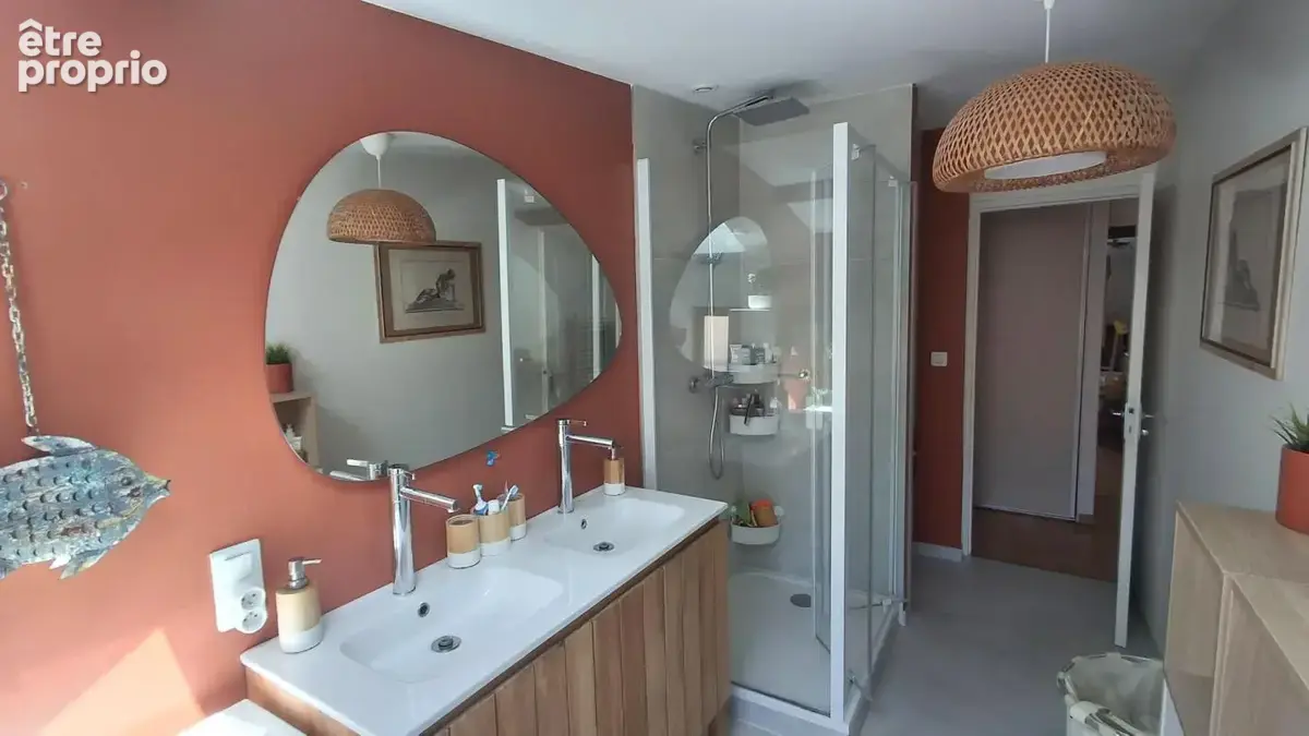 Duplex  climatise t4 terrasse  plein centre brignais - photo 7
