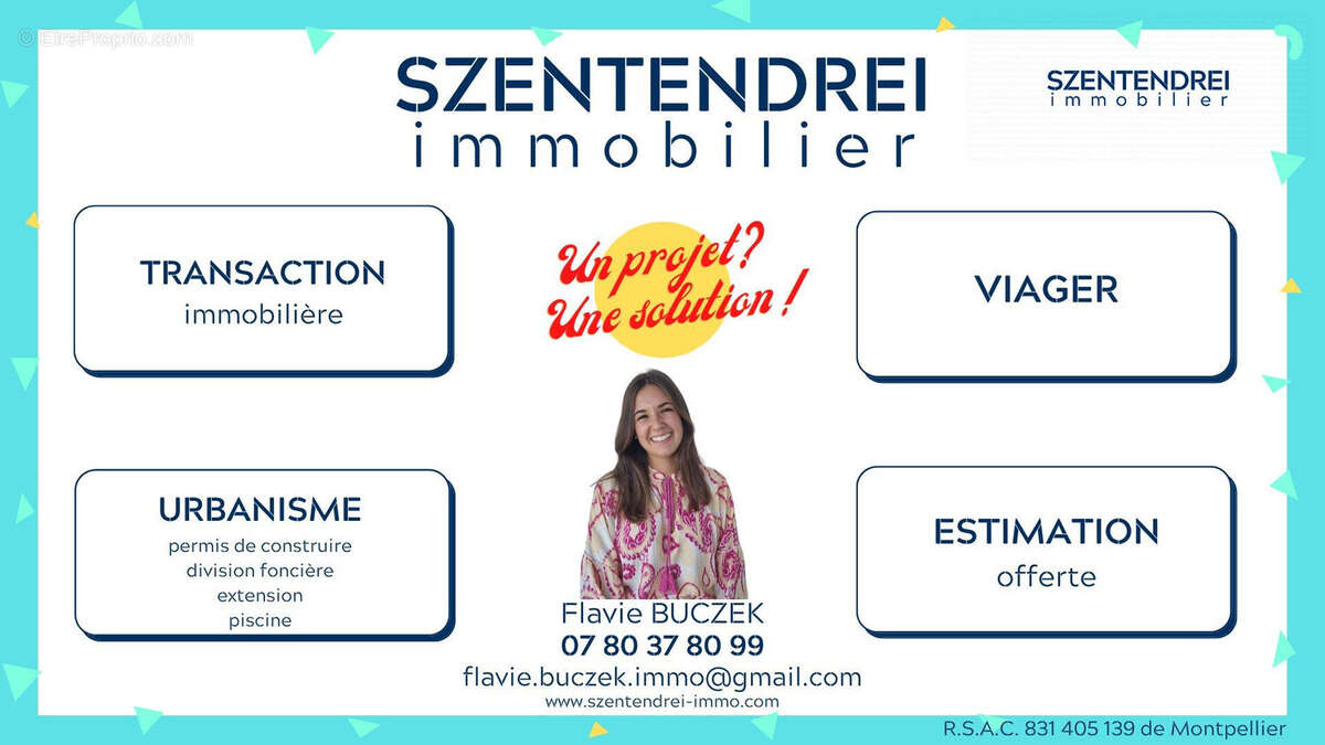 Maison plain-pied Lunel nord - Maison à LUNEL