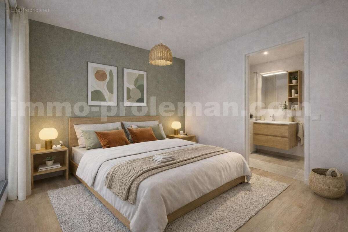 Appartement_T4_vetraz-Monthoux_CENTRE_secteur_calme_verdoyant_CEVA_frontière_SUISSE_Geneve_IMMOBILLIER_investissement_séjour_chambre_ - Appartement à VETRAZ-MONTHOUX