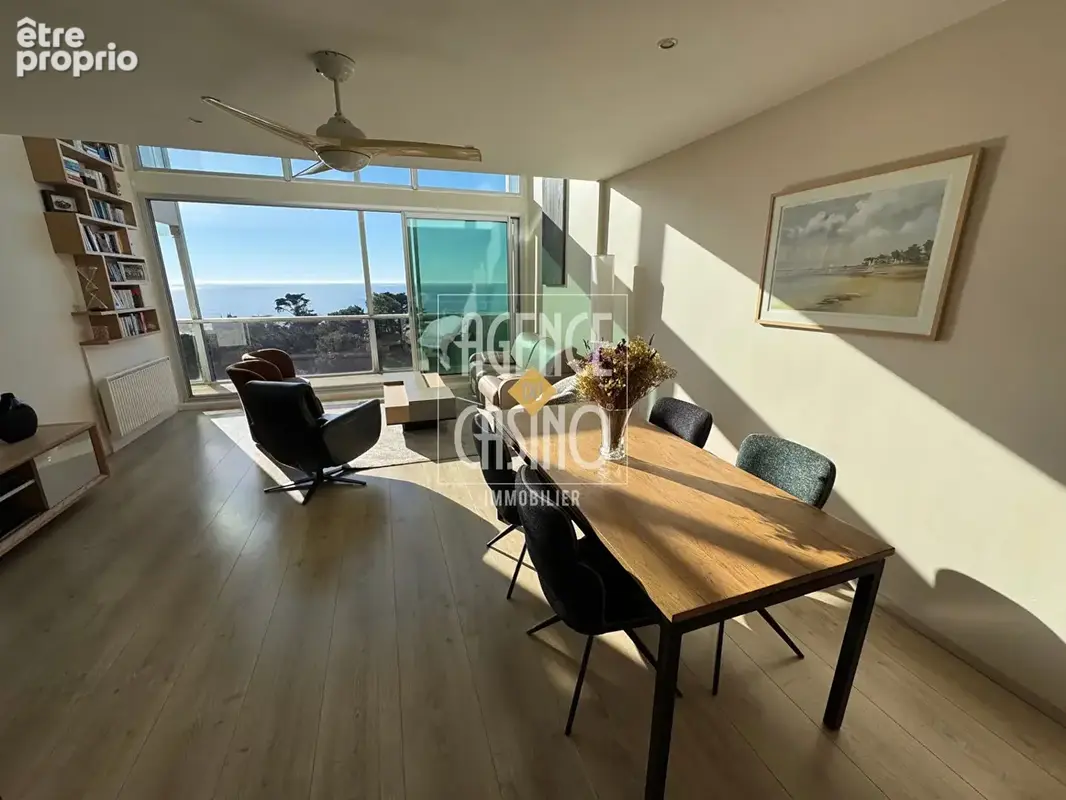 Appartement Duplex La Baule Face mer en retrait 4 pièce(s) 91,71m2 - photo 1