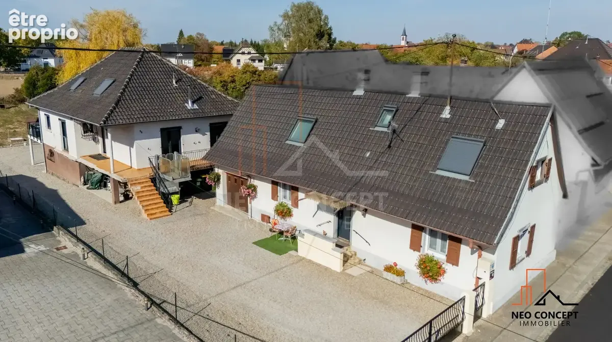 * SESSENHEIM - Maison rénovée en 2021 de 116 m² située en seconde ligne, avec un terrain idylique ! * - photo 2