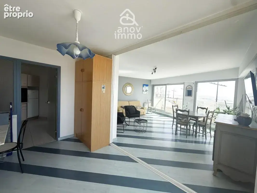 Les sables d'olonne appartement t3 face mer quartier  arago - photo 2