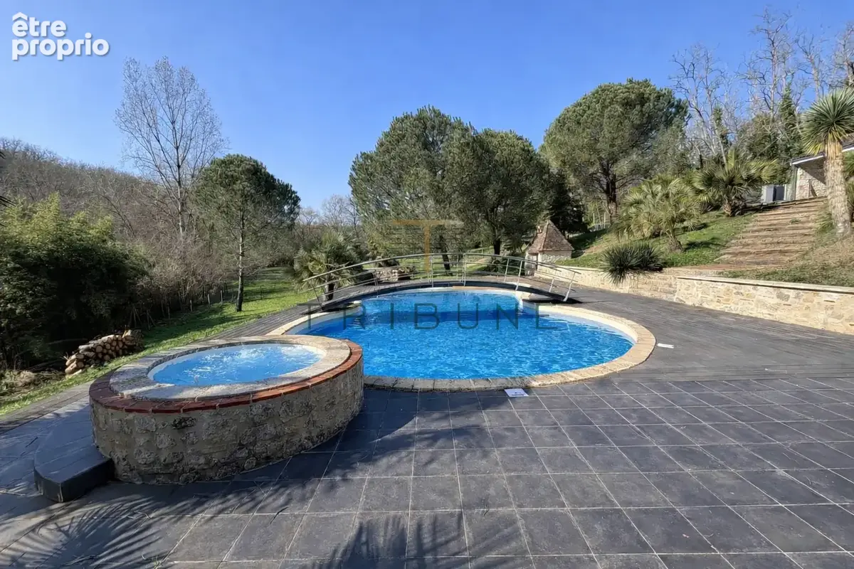 Propriété d’exception à 15 minutes d’Agen   350 m2 au cœur d’un parc d’un hectare - photo 14