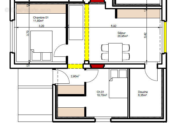 Appartement à KUTTOLSHEIM