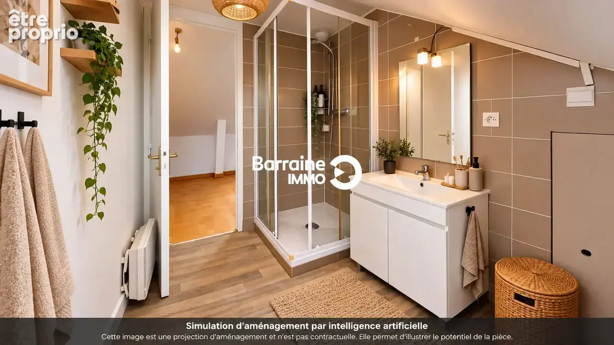 Exclusivité guipavas appartement t2 duplexe de 44 m² habitables et 67 m² au sol - photo 19