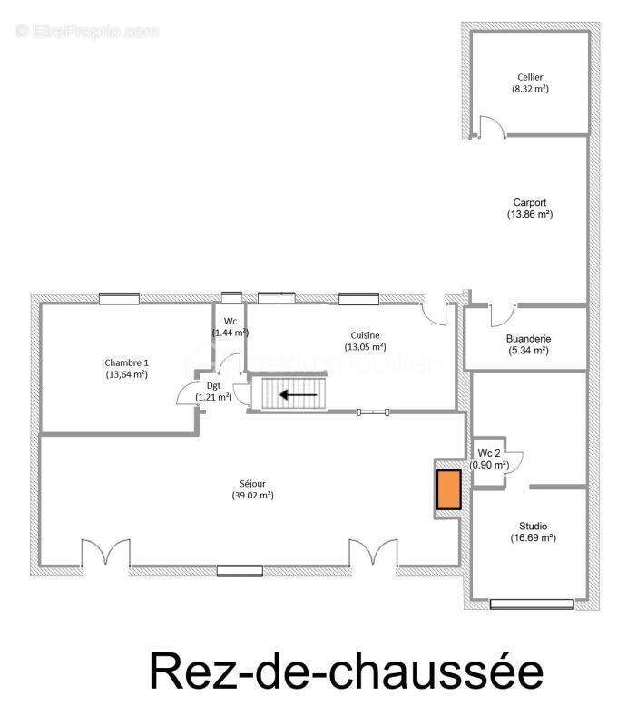 Pavillon de 5 chambnres avec tout confort de plain pied + une maison attenante a 5 minutes du centre ville du crotoy - photo 27