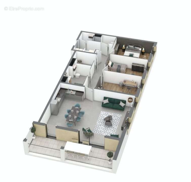 Appartement à SCHILTIGHEIM